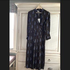 Long sleeve wrap dress by TOAST